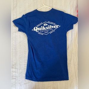 Quicksilver blue tee shirt